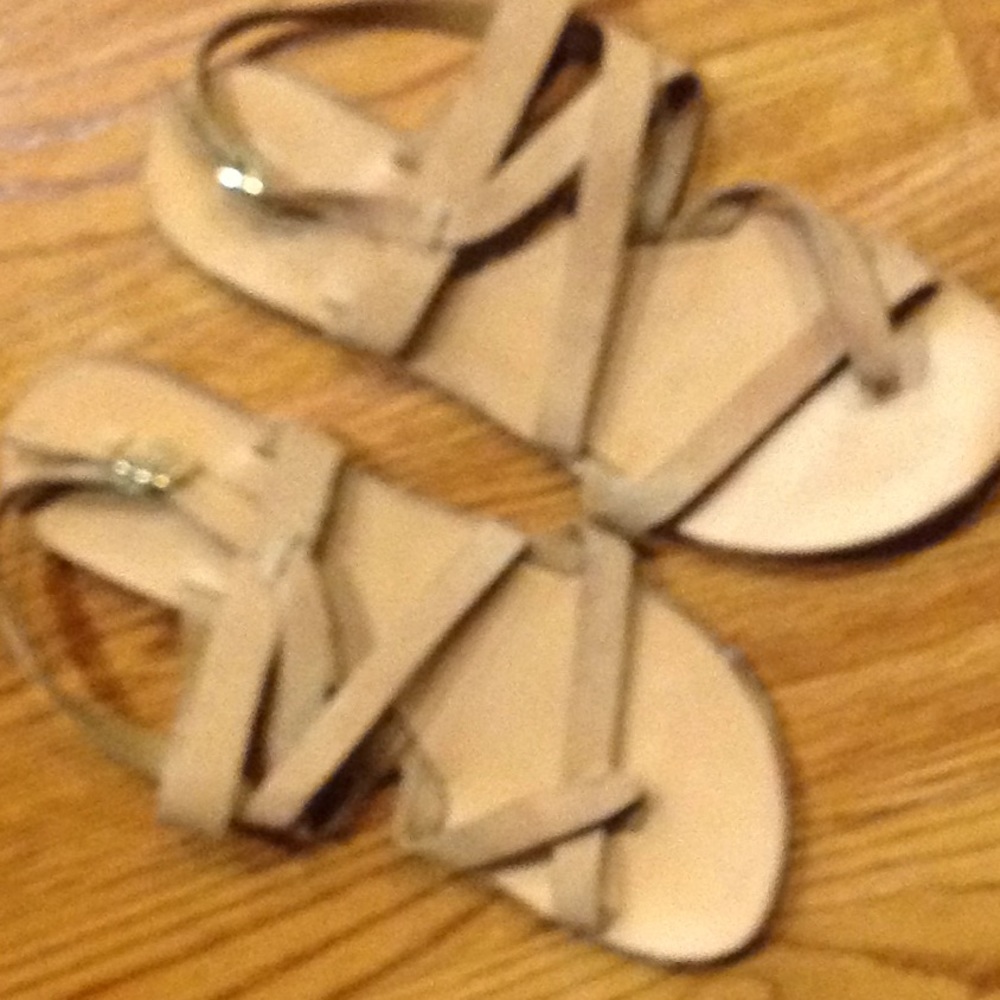 SOLD BP SANDALS CARMEL COLOR Suede